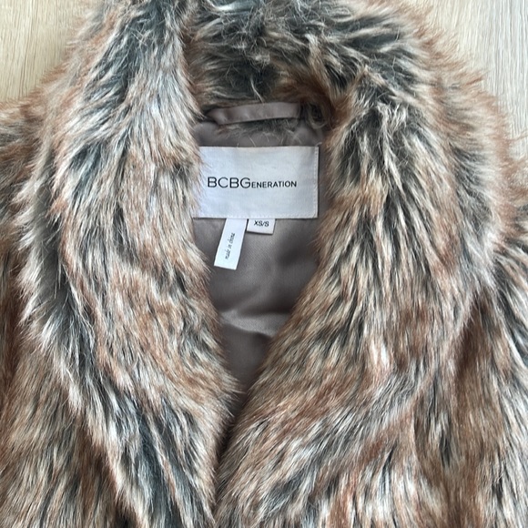 BCBGeneration Fur Vest - Picture 2 of 4
